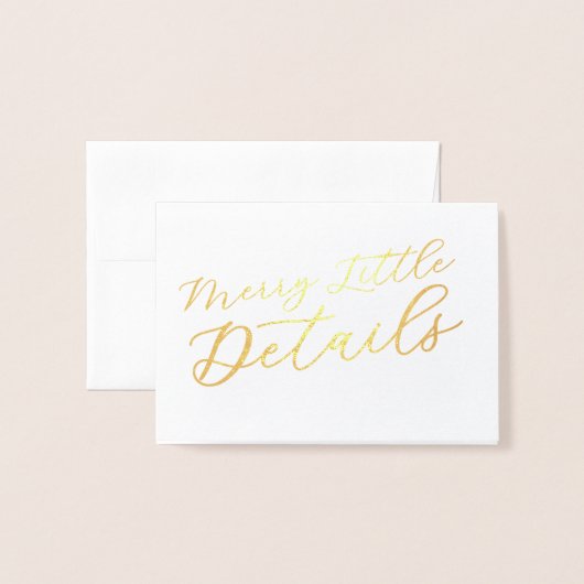 Elegante Baby showers boeken en luier Raffle Gold Folie Kaarten (Voorkant met envelop)