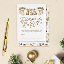 Elegante Baby showers luierkrabbel 4,25 x 5,6-inch