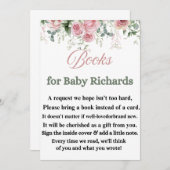 Elegante Baby-viering uitnodigen Kaart (Voorkant / Achterkant)