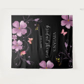 Elegante Baho He Gives Me Butterflies Bruidsjonker Wandkleed (Voorkant (horizontaal))