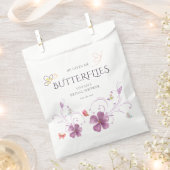 Elegante Baho Hij Geeft Me Vlinders Bruidsjurk Sho Bedankzakje (Geknipt)