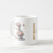 Elegante Bakery Cake Promotie Koffiemok (Voorkant links)