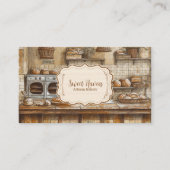  elegante bakkerij visitekaartje (Voorkant)