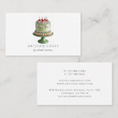 Elegante Bakkerij Visitekaartje (Voorkant / Achterkant)