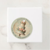 Elegante Bakkerij voor Nagerechten Banketbakker Ca Bedankjes Labels (In situ)