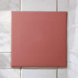 Elegante bakstenen rode monochrome minimalistische tegeltje