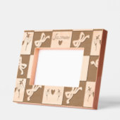 Elegante Ballerina Danser's Keepsake met naam Gegraveerde Lijstjes (Links)