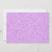 Elegante Ballerina Feest Uitnodiging (Achterkant)