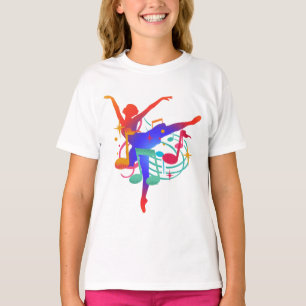 Elegante Ballerina Kunst – Dans en Uitdrukking T-shirt