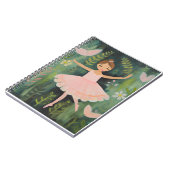 Elegante Ballerina Notitieboek (Linkerzijde)