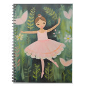 Elegante Ballerina Notitieboek (Voorkant)