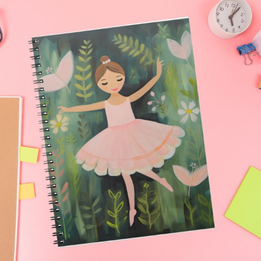 Elegante Ballerina Notitieboek