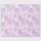 Elegante Ballerina's Inpakpapier (Vlak)