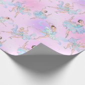 Elegante Ballerina's Inpakpapier (Hoek)