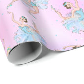 Elegante Ballerina's Inpakpapier (Rol Hoek)