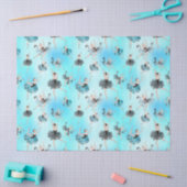 Elegante Ballerina's Inpakpapier Tissuepapier (Craft)