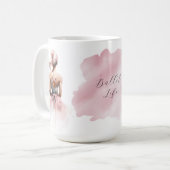 Elegante Ballet Koffiemok (Voorkant links)
