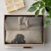 Elegante Balletdanseres Decoupage Tissuepapier (Geschenk)