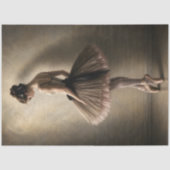 Elegante Balletdanseres Decoupage Tissuepapier (Voorkant)