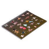 Elegante Balletdansers Notitieboek (Linkerzijde)