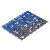 Elegante Balletdansers Notitieboek (Linkerzijde)