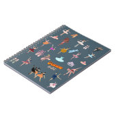 Elegante Balletdansers Notitieboek (Linkerzijde)