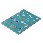 Elegante Balletdansers Notitieboek (Linkerzijde)
