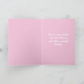 Elegante ballonnen Verjaardag Kaart (Binnen)