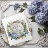 Elegante Barok Bloemen Lijst 21ste Verjaardag Part Bedankzakje