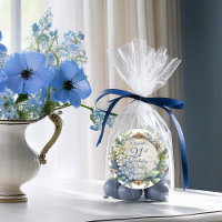 Elegante Barok Bloemen Lijst 21ste Verjaardag Part