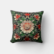 Elegante Barok Bloemrijke Kleurrijke Artistieke