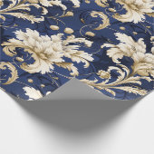 Elegante Barok en Damast Decor: Cadeaupapier (Hoek)