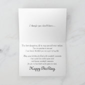 Elegante barok Happy Birthday Kaart (Binnen)