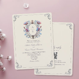 Elegante Barokbruiloft Kaart
