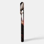 Elegante  barokke bloemenquote Case-Mate iPhone case (Achterkant / Links)