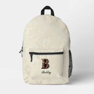  Elegante Barokke Monogram B Rugzak