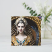 Elegante barokkoningin (Staand voorkant)