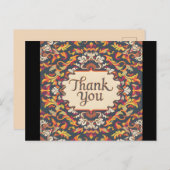  elegante barokstijl briefkaart (Voorkant / Achterkant)