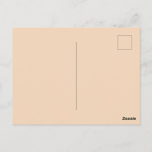  elegante barokstijl briefkaart (Achterkant)