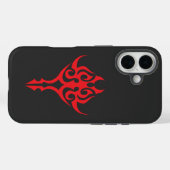 Elegante barokstijl sierlijst ontwerp Case-Mate iPhone case (Achterkant (horizontaal))