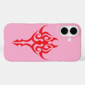 Elegante barokstijl sierlijst ontwerp Case-Mate iPhone case (Achterkant (horizontaal))