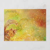 ELEGANTE BASKET, KIKENS, VLOEREN EN EENVOUDIGE EIE FEESTDAGENKAART (Achterkant)