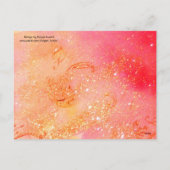 ELEGANTE BASKET, KIKENS, VLOEREN EN EENVOUDIGE EIE FEESTDAGENKAART (Achterkant)