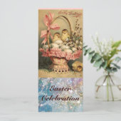 ELEGANTE BASKET, KIKENS, VLOEREN EN EENVOUDIGE EIE KAART (Staand voorkant)