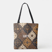 Elegante Batik-Tas Tote Bag (Achterkant)