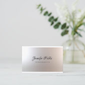 Elegante Beauty Salon Make-up Artiest Glam Sjabloo Visitekaartje (Staand voorkant)