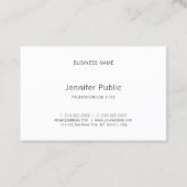 Elegante Beauty Salon Make-up Artiest Glam Sjabloo Visitekaartje (Achterkant)