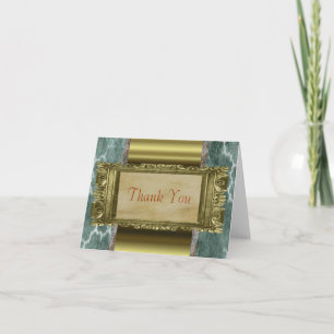 Elegante bedankbriefjes bedankkaart