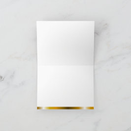 Elegante bedankkaart