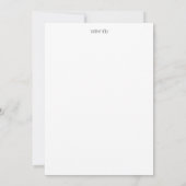 Elegante bedankkaart voor moeder (Achterkant)